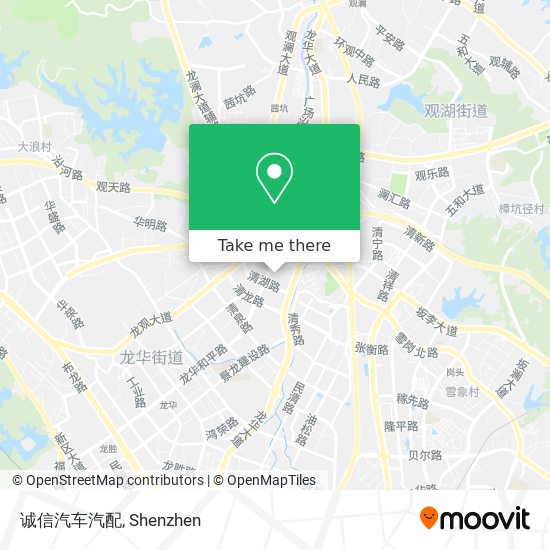 诚信汽车汽配 map