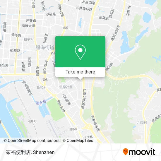 家福便利店 map