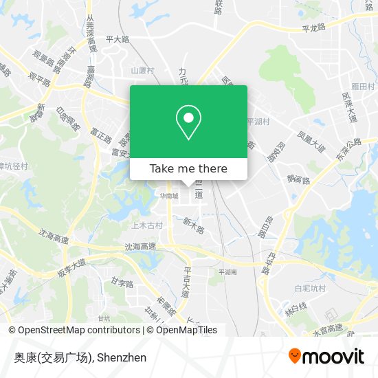 奥康(交易广场) map