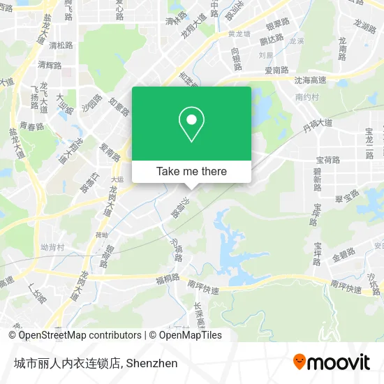 城市丽人内衣连锁店 map