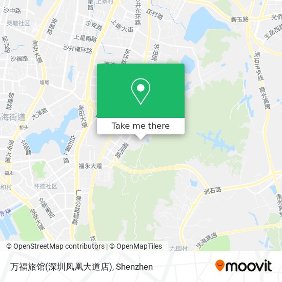 万福旅馆(深圳凤凰大道店) map