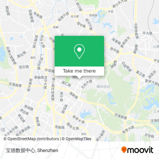 宝德数据中心 map