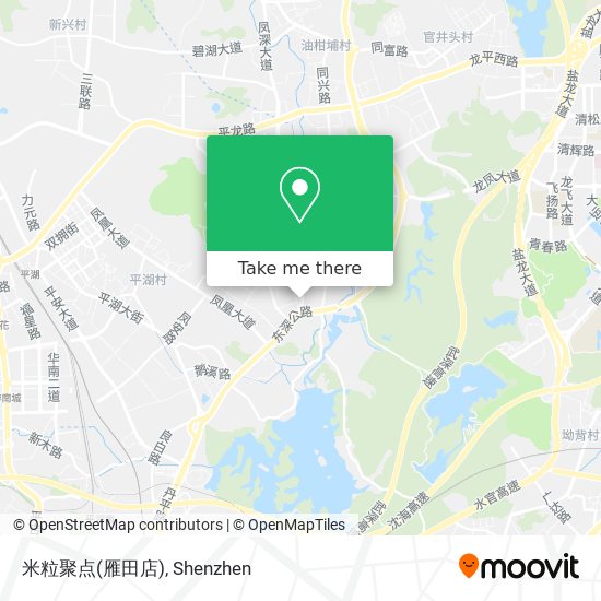 米粒聚点(雁田店) map