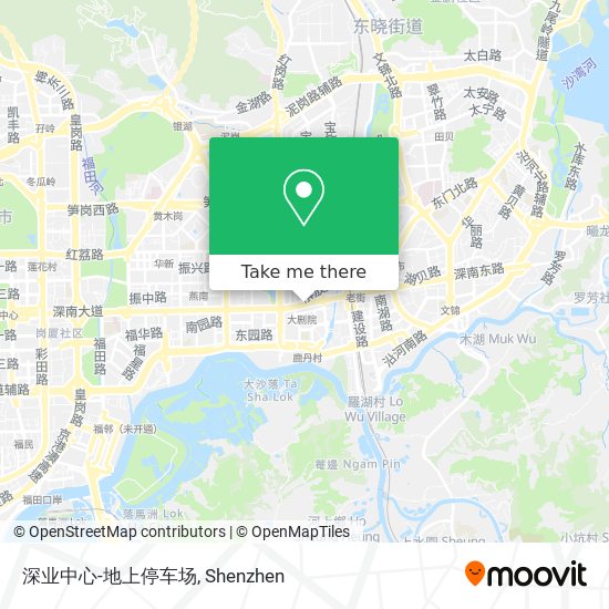 深业中心-地上停车场 map