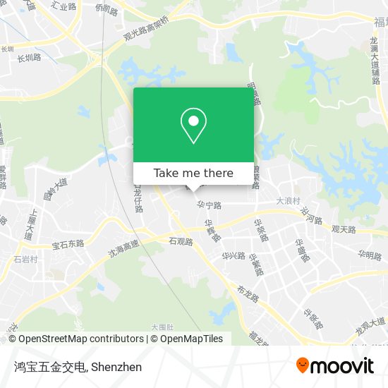 鸿宝五金交电 map