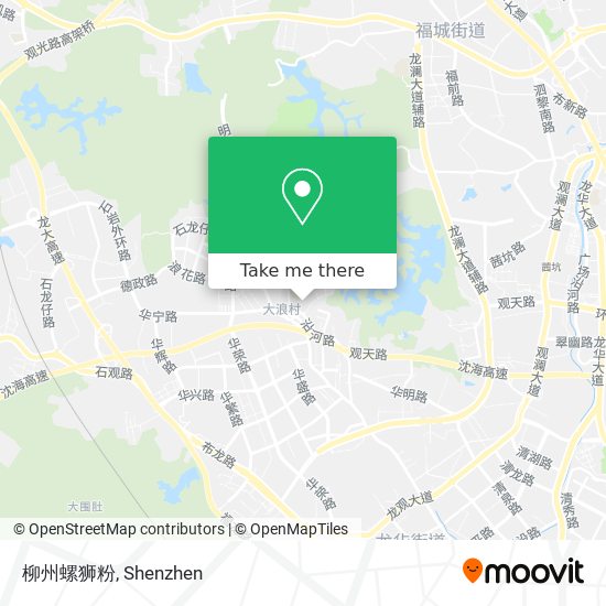 柳州螺狮粉 map