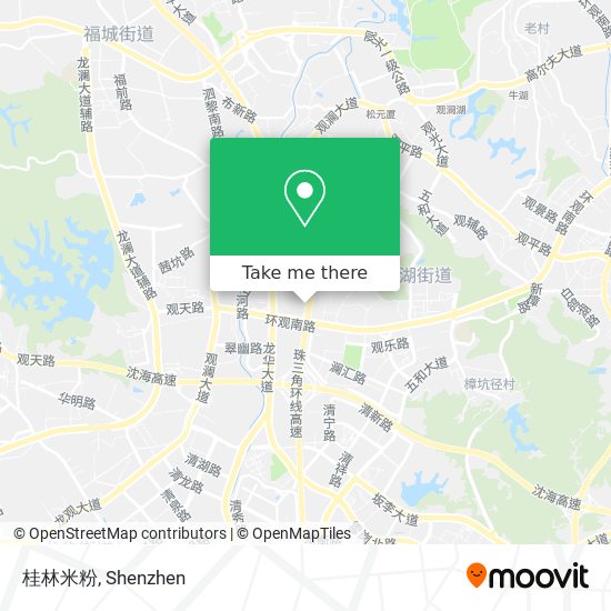 桂林米粉 map