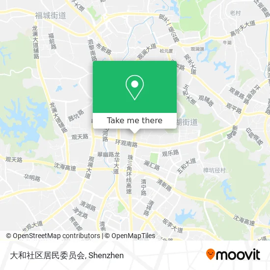 大和社区居民委员会 map