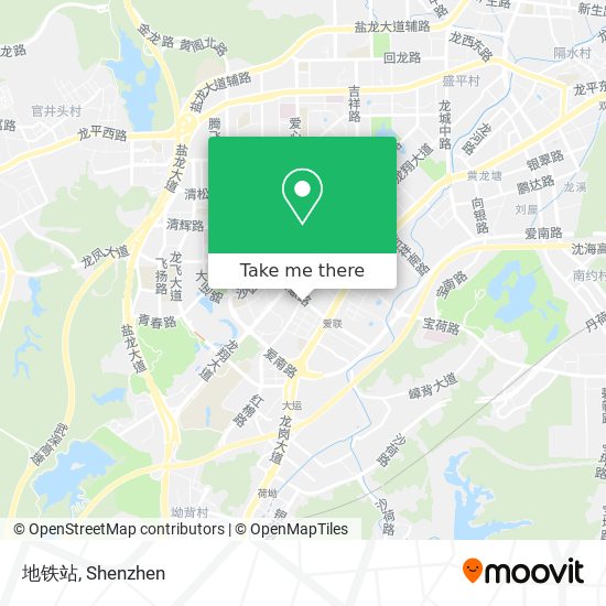 地铁站 map