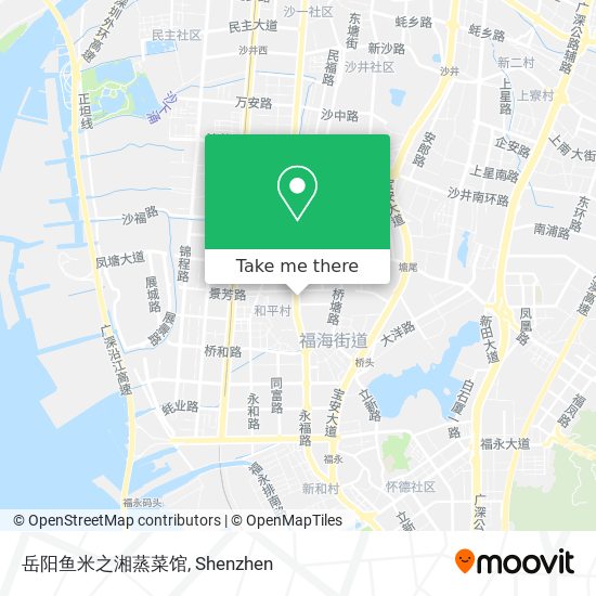 岳阳鱼米之湘蒸菜馆 map