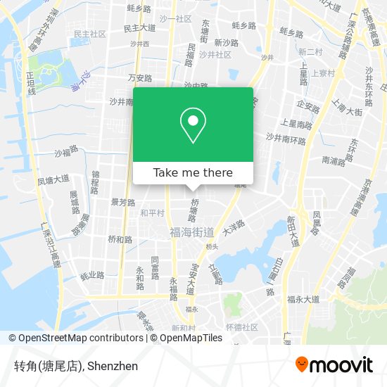 转角(塘尾店) map