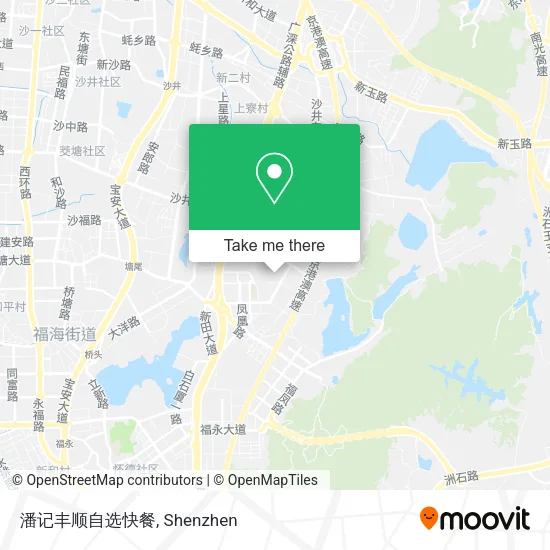 潘记丰顺自选快餐 map