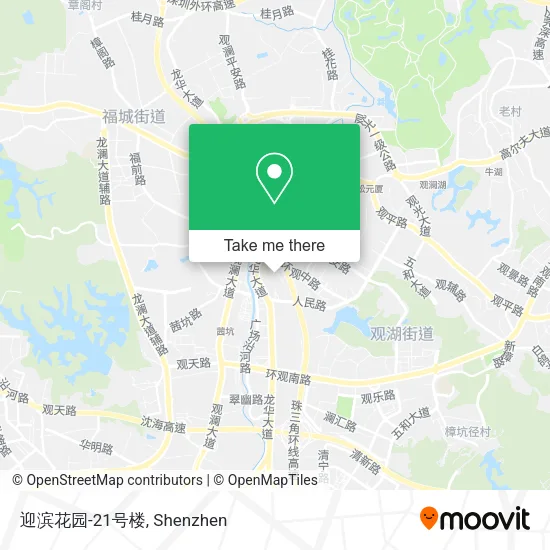 迎滨花园-21号楼 map