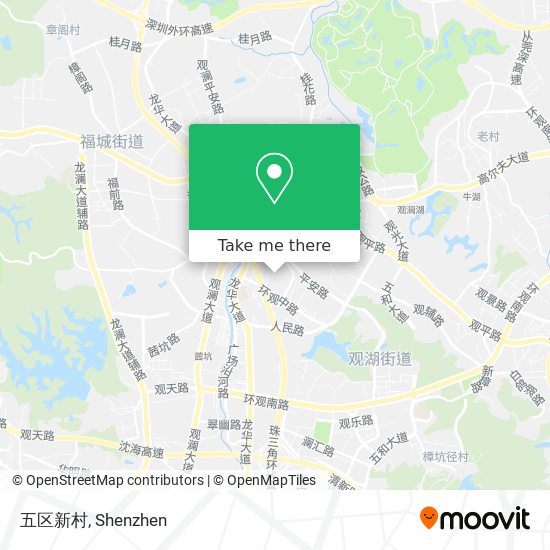 五区新村 map