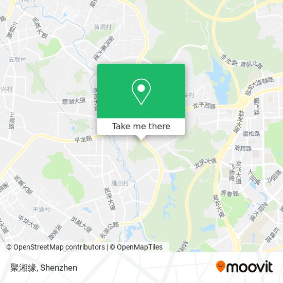 聚湘缘 map