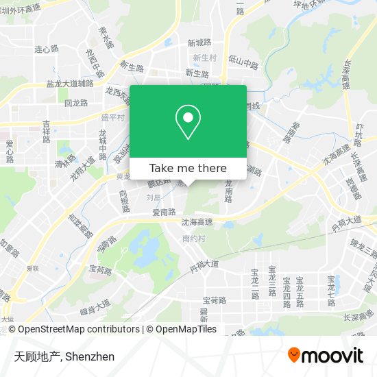 天顾地产 map