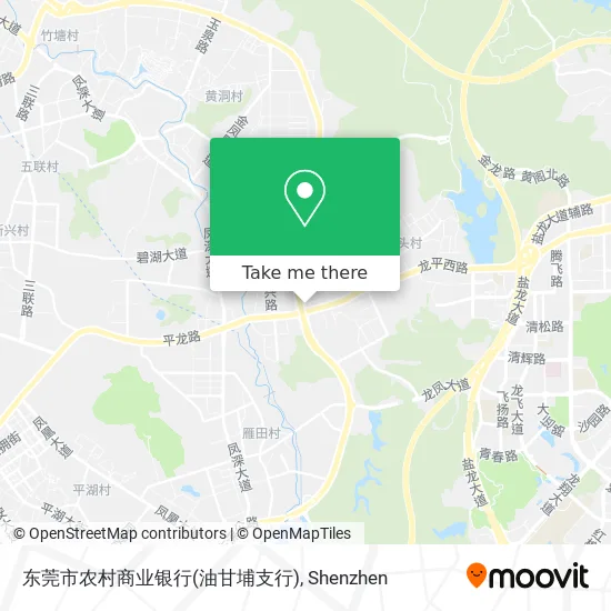 东莞市农村商业银行(油甘埔支行) map