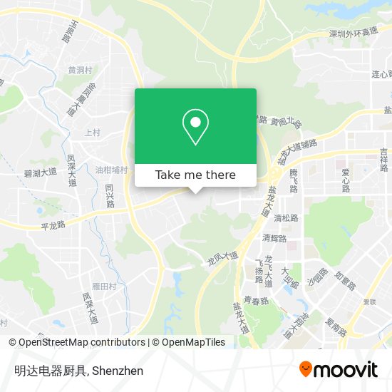 明达电器厨具 map