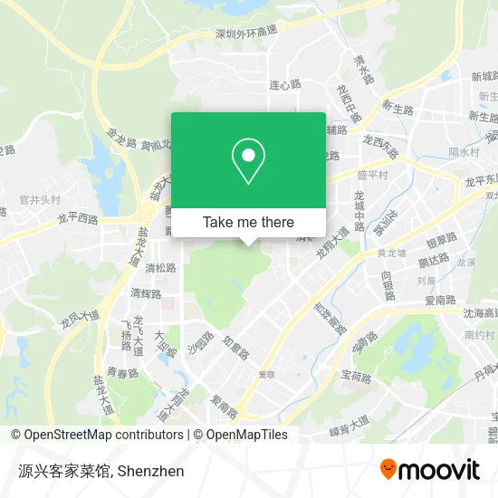源兴客家菜馆 map
