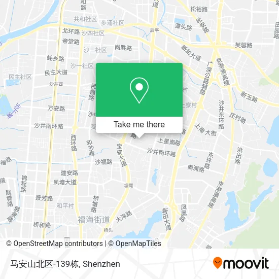 马安山北区-139栋 map