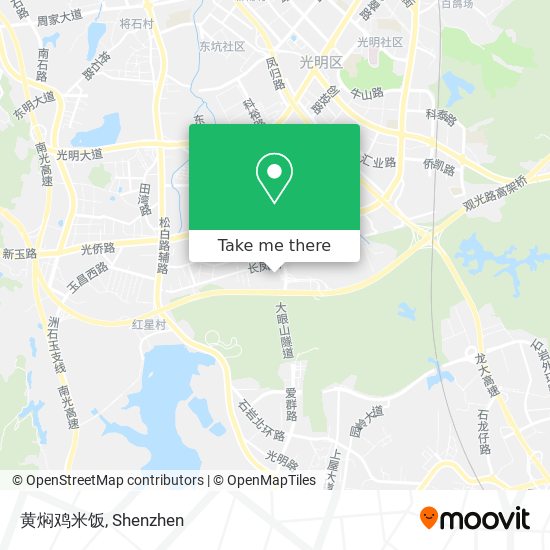 黄焖鸡米饭 map