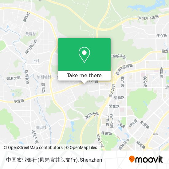 中国农业银行(凤岗官井头支行) map
