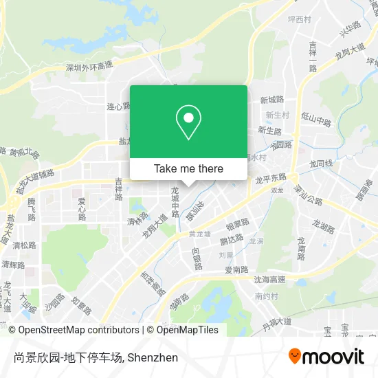 尚景欣园-地下停车场 map