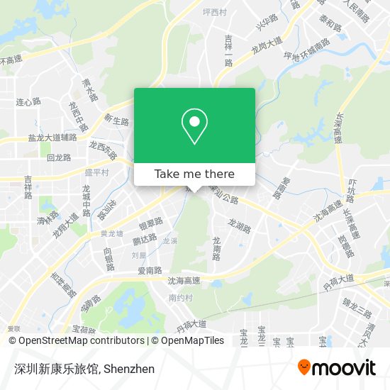 深圳新康乐旅馆 map