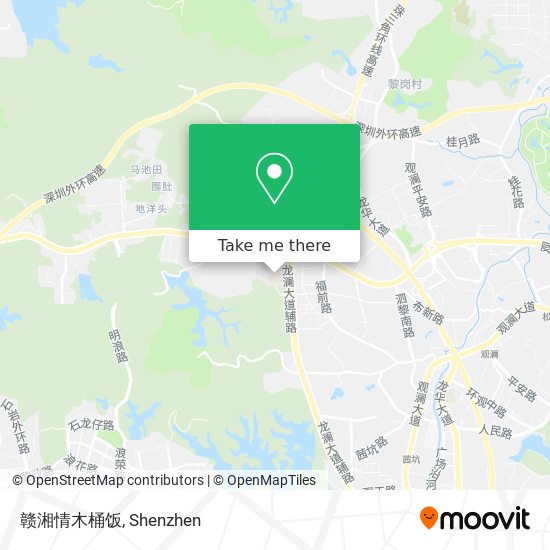 赣湘情木桶饭 map