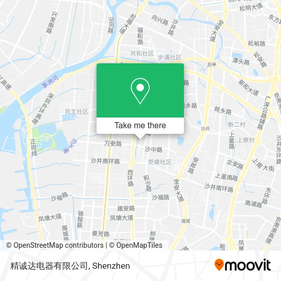 精诚达电器有限公司 map