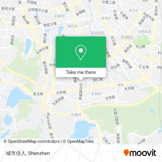 城市佳人 map