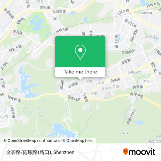 金碧路/雨顺路(路口) map