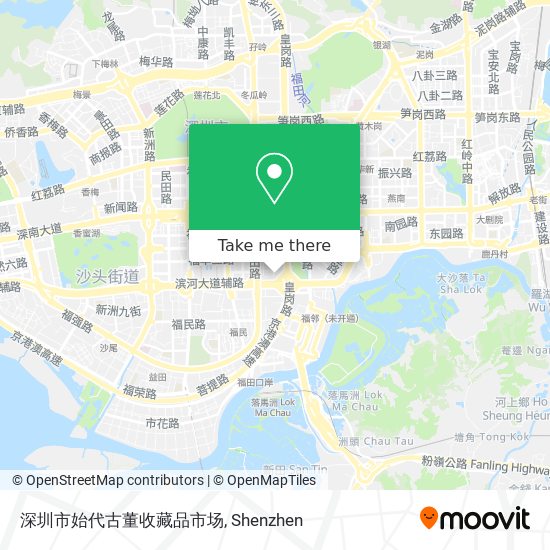 深圳市始代古董收藏品市场 map