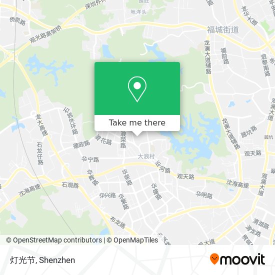 灯光节 map