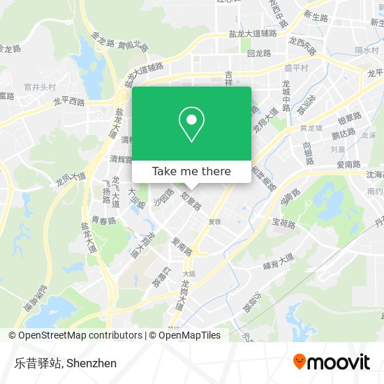 乐昔驿站 map
