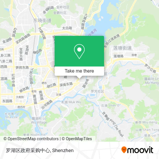 罗湖区政府采购中心 map