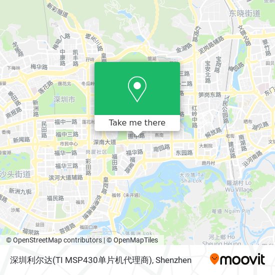 深圳利尔达(TI MSP430单片机代理商) map