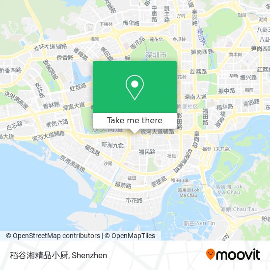 稻谷湘精品小厨 map