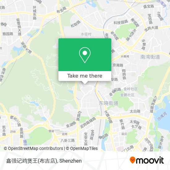 鑫强记鸡煲王(布吉店) map