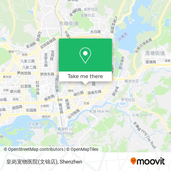 皇岗宠物医院(文锦店) map