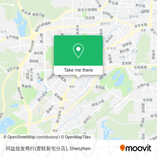 同益批发商行(爱联新屯分店) map