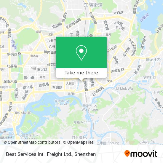 Best Services Int'l Freight Ltd. map