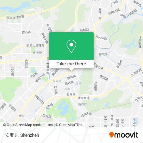 安宝儿 map