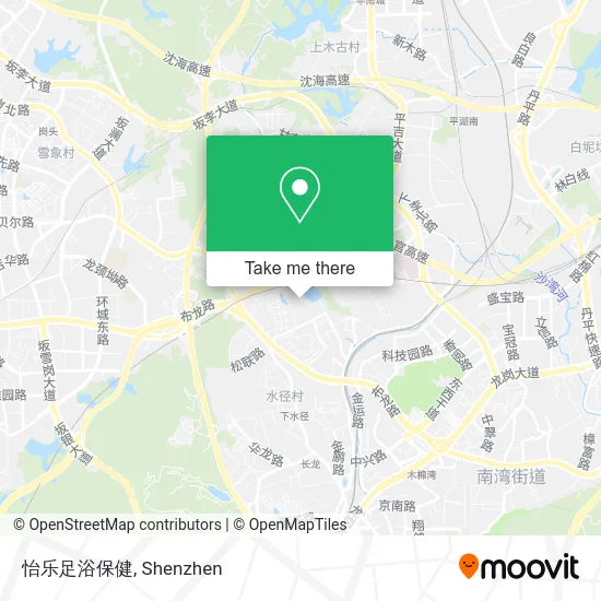 怡乐足浴保健 map