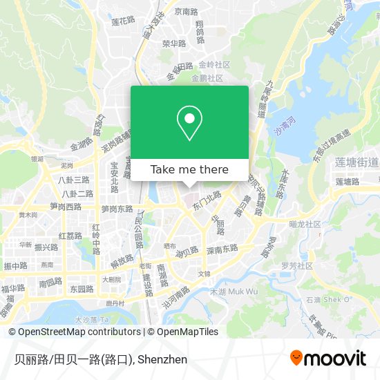 贝丽路/田贝一路(路口) map