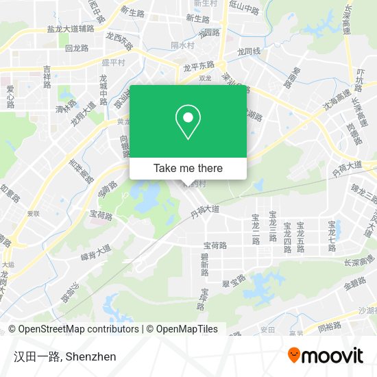 汉田一路 map
