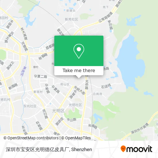 深圳市宝安区光明德亿皮具厂 map