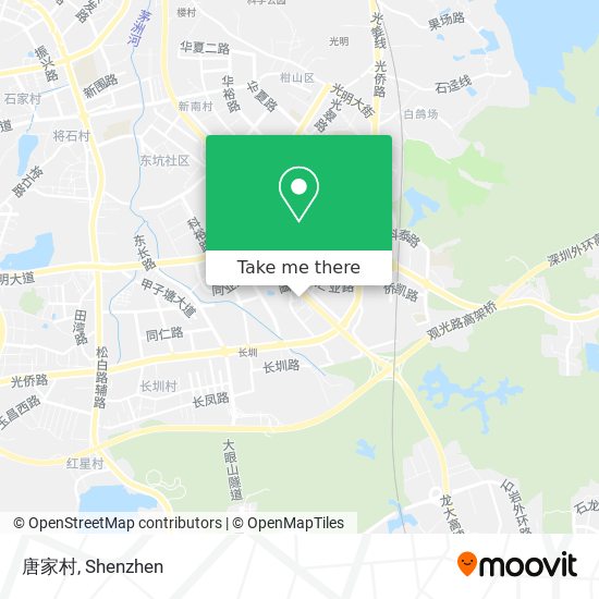 唐家村 map