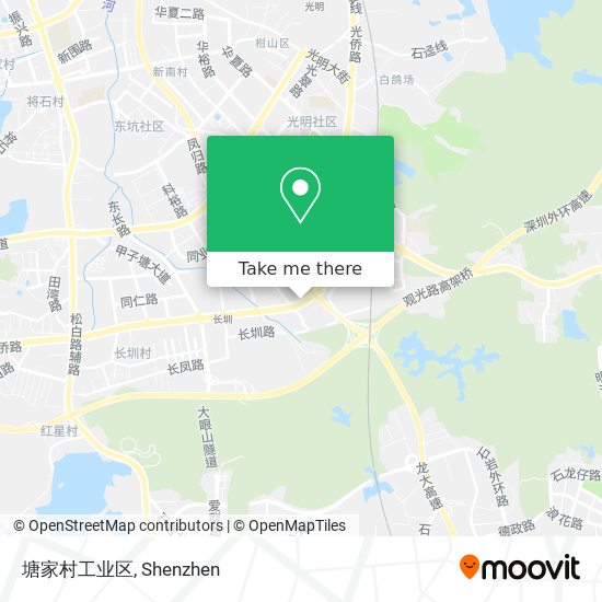 塘家村工业区 map