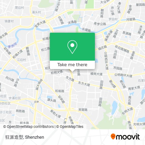 狂派造型 map